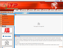 Tablet Screenshot of itp-asia.com